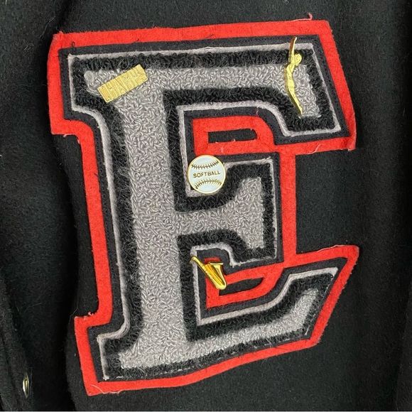 Delong • Vintage Letterman Jacket - Picture 3 of 9
